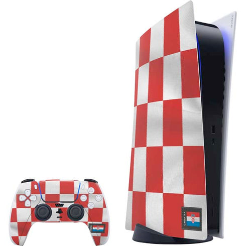 Croatia Soccer Flag PS5 Digital Edition Bundle Skin